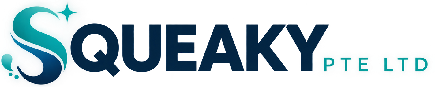 Squeaky logo
